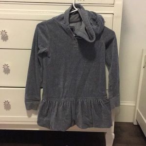 GAPKids Gray Velour Dress